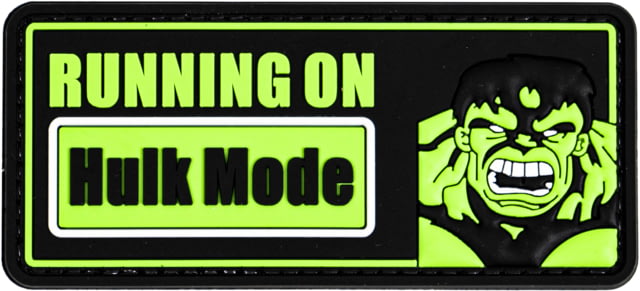 Merica Life Running on Hulk Mode PVC Patch 4 x 1.75 - Merica Life