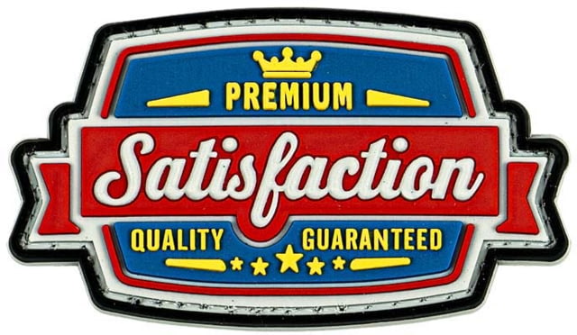 Merica Life Satisfaction Guaranteed PVC Patch 3 x 1.7 - Merica Life