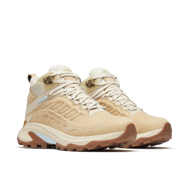 Merrell Merrell Moab Speed 2 Leather Mid WP Hiking Shoes - Women's Latte 10 US - $194.95 at Optics Planet
