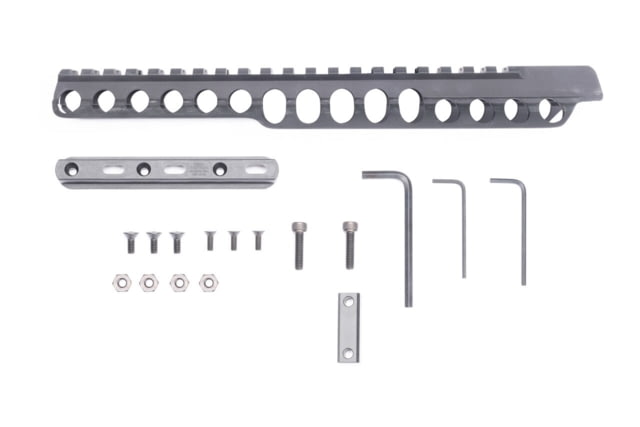 Mesa Tactical Adapter Mount Picatinny Rail for Remington 870 12 Gauge 9.5 in Black - Mesa Tactical