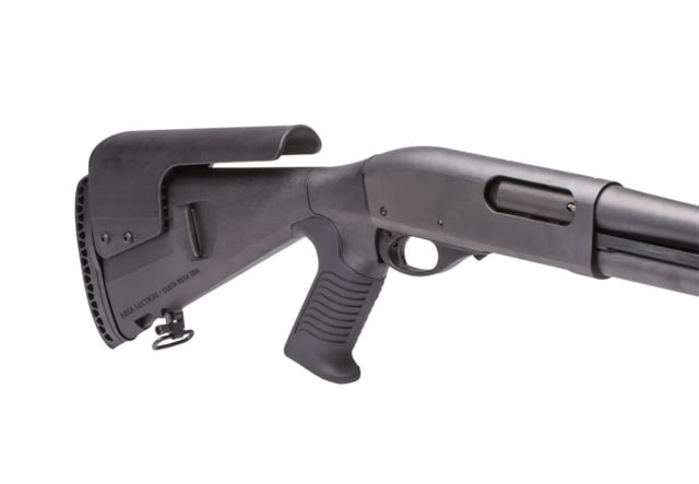 Mesa Tactical Remington Model 1100 and Remington Model 11-87 Urbino Shotgun Stock Riser Standard Butt 12 Gauge Black - Mesa Tactical