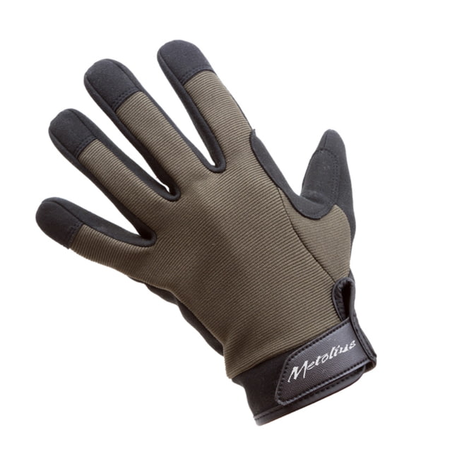 Metolius Talon Belay Glove Large Black/Olive - Metolius