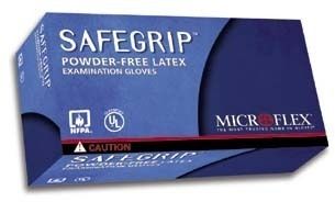 Microflex Safegrip Powder-Free Latex Gloves Microflex SG-375-M Pack
