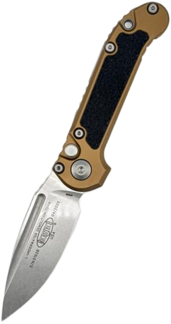 Microtech 2023 L.U.D.T. C/P STW Standard Folding Knife Tan - Microtech
