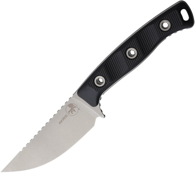 Microtech Akris Fixed Blade Black SW MCT - Microtech Knives