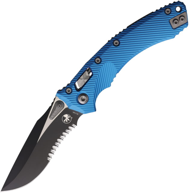 Microtech Amphibian Ram-Lok Blue PS MCT18883 - Microtech Knives