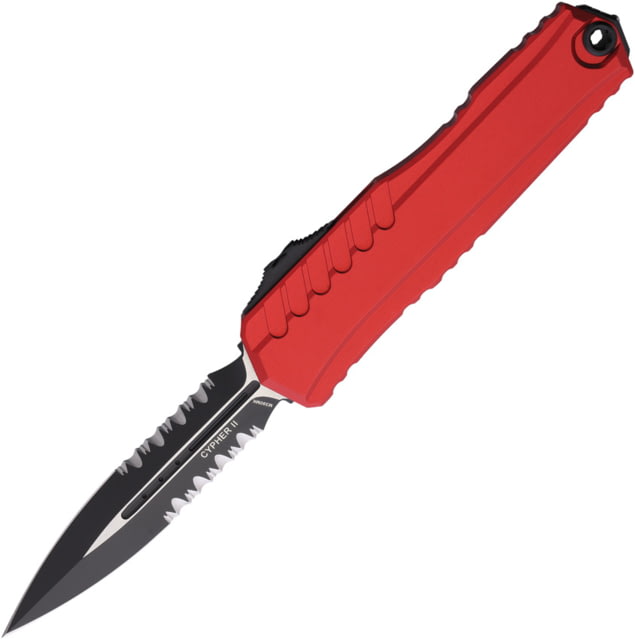 Microtech Auto Cypher II D/E OTF PS Red MCT - Microtech