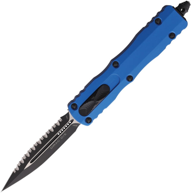 Microtech Auto Dirac D/E OTF Blue MCT - Microtech Knives
