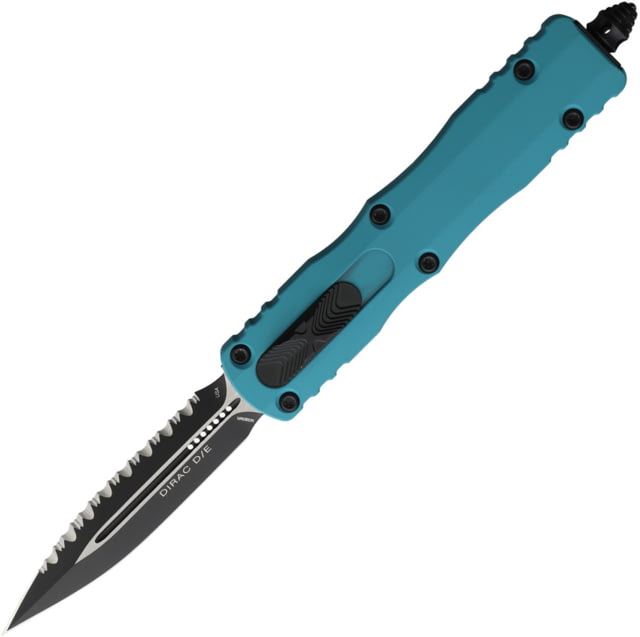 Microtech Auto Dirac D/E OTF Cyan MCT - Microtech Knives