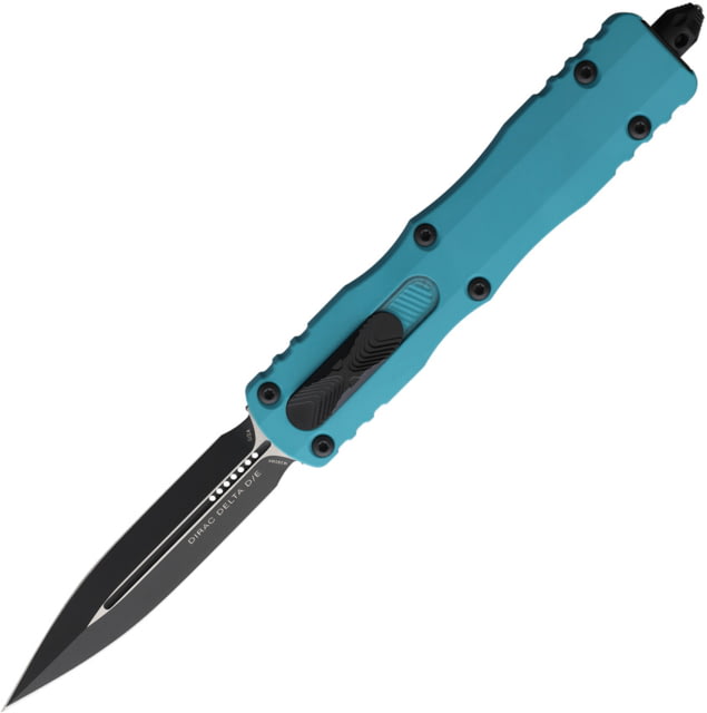 Microtech Auto Dirac Delta D/E OTF Cyan MCT - Microtech Knives