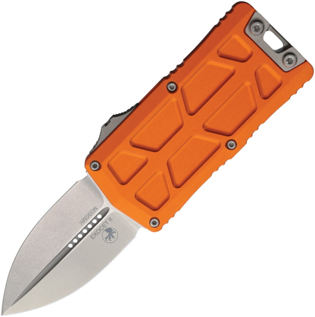 Microtech Auto Exocet II OTF DE SW Org MCT - Microtech Knives