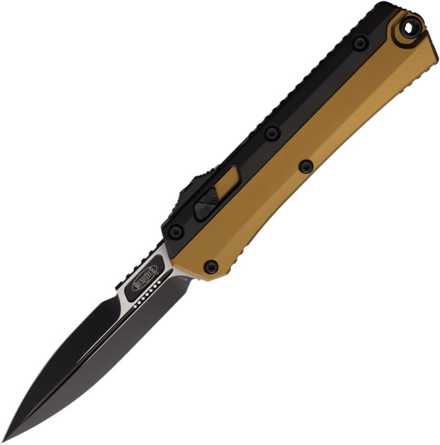 Microtech Auto Glykon OTF Bayonet Tan MCT - Microtech Knives