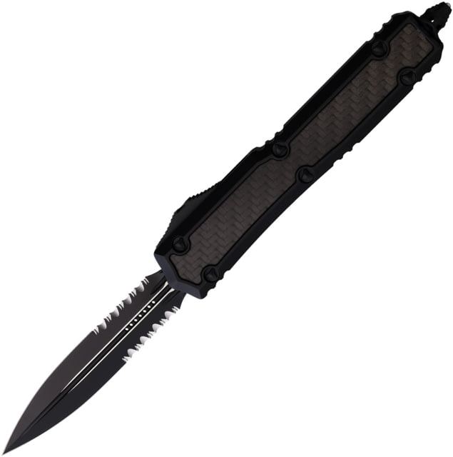 Microtech Auto Makora D/E OTF Black CF MCT - Microtech