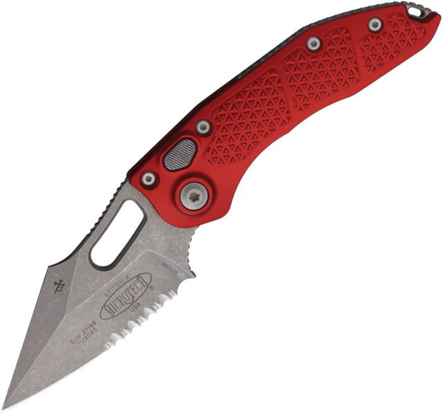 Microtech Auto Stitch S/E Button Lock AP MCT - Microtech Knives
