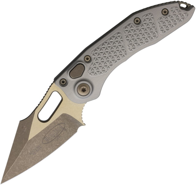 Microtech Auto Stitch S/E Button Lock AP MCT - Microtech Knives