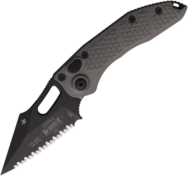 Microtech Auto Stitch S/E Button Lock AP MCT17795 - Microtech