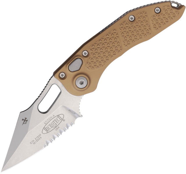 Microtech Auto Stitch S/E Button Lock MCT - Microtech Knives