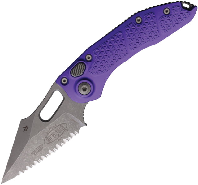 Microtech Auto Stitch S/E Button Lock MCT - Microtech Knives