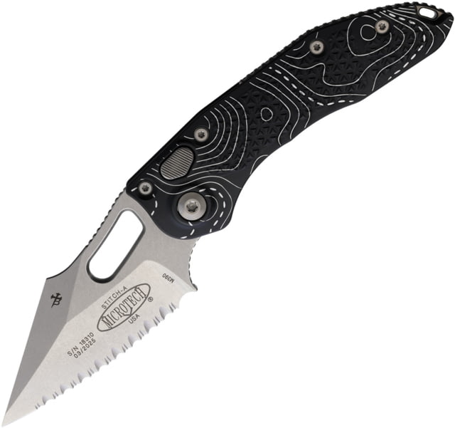Microtech Auto Stitch S/E Button Lock MCT - Microtech