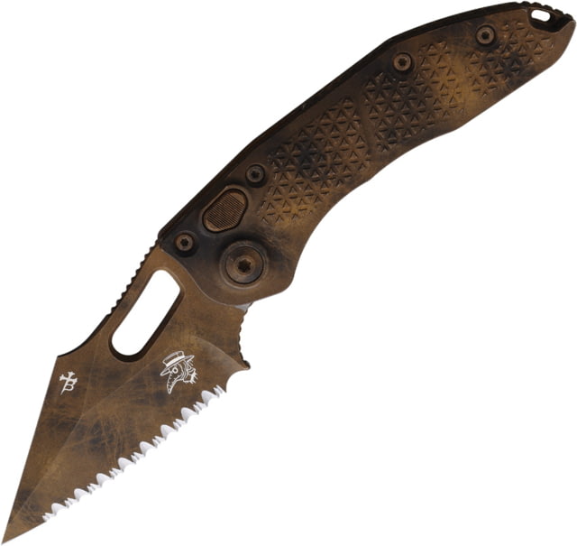 Microtech Auto Stitch S/E Button Lock MCT - Microtech Knives