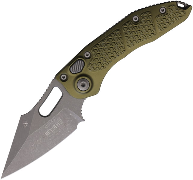 Microtech Auto Stitch S/E Button Lock OD MCT - Microtech