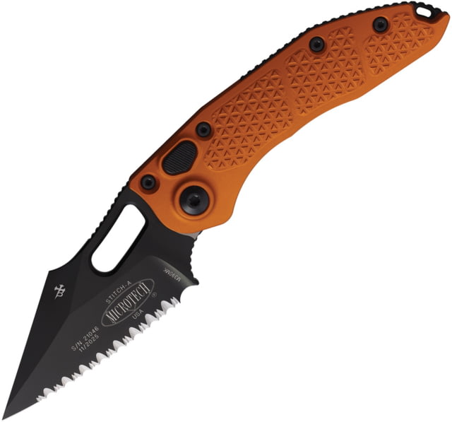 Microtech Auto Stitch S/E Button Lock Or MCT - Microtech