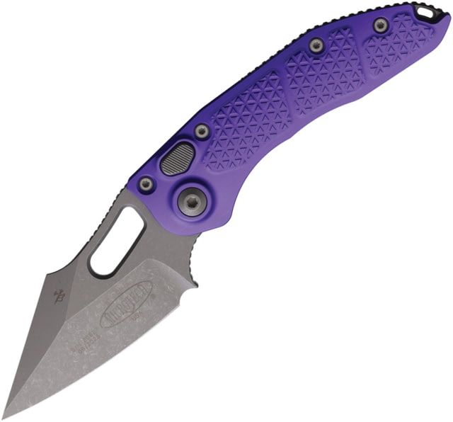 Microtech Auto Stitch S/E Button Lock PP MCT - Microtech Knives