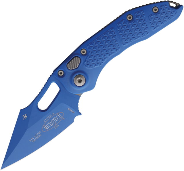 Microtech Auto Stitch S/E Cerakote Blue MCT18914 - Microtech Knives