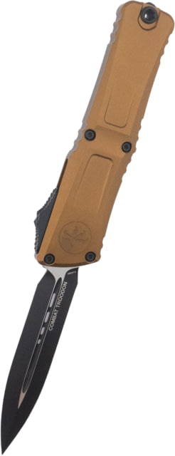 Microtech Combat Troodon D/E Gen III Standard 4in Folding Knife Tan - Microtech