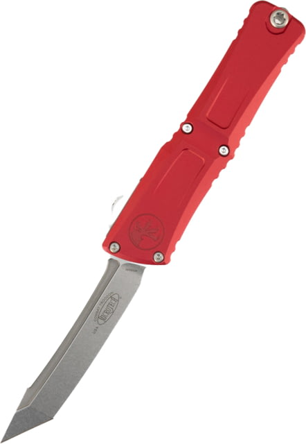 Microtech Combat Troodon T/E Gen III Standard 4in Folding Knife Red Stonewash - Microtech