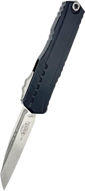 Microtech Cypher II - 2023 S/E Apocalyptic Stonewash Standard Folding Knife Black - Microtech