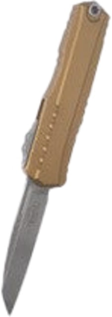 Microtech Cypher II S/E Standard 3.55in Folding Knife Tan Apocalyptic - Microtech