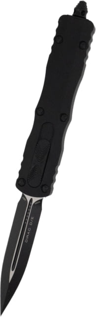Microtech Dirac D/E Black Tactical Standard 2.875in Folding Knife Black - Microtech