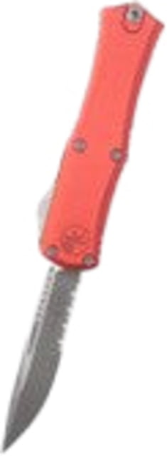 Microtech Hera II Mini Apocalyptic Part Serrate 2.9 Folding Knife Red