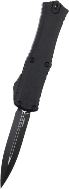 Microtech Hera II Mini D/E Tactical Standard 4.01in Folding Knife Black - Microtech