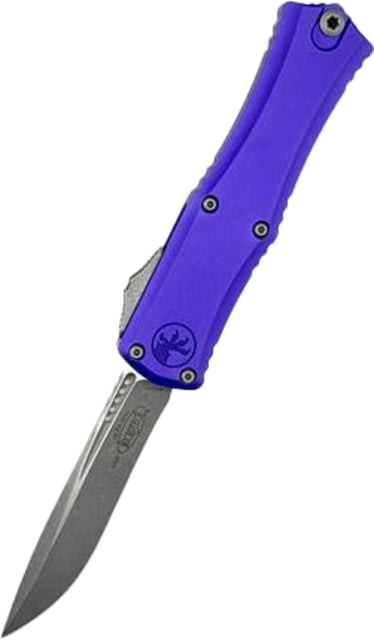 Microtech Hera II Mini Recurve Apocalyptic Standard 2.9in Folding Knife Purple