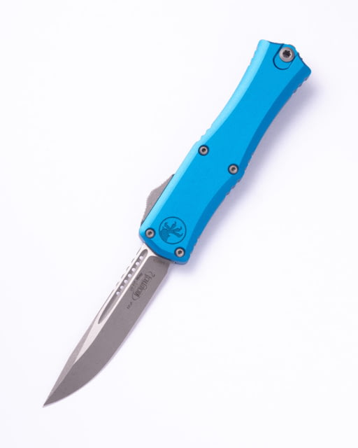 Microtech Hera II Mini S/E Apocalyptic Standard 2.9in Automatic Folding Knife Blue - Microtech