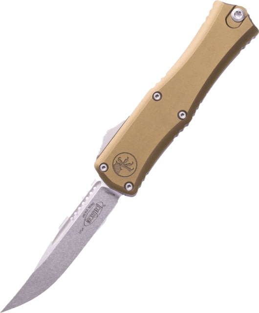 Microtech Hera Mini S/E Stonewash Standard 2.9 Folding Knife Od Green - Microtech