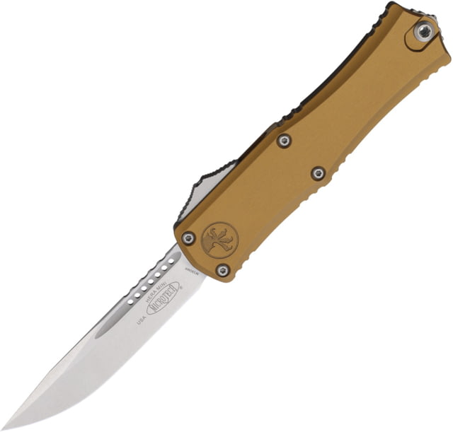 Microtech Hera Mini S/E Stonewash Standard 2.9 Folding Knife Tan - Microtech