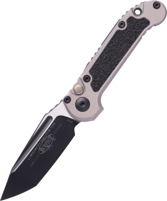 Microtech L.U.D.T. T/E Gen III Standard 3.5in Folding Knife Natural Clear - Microtech