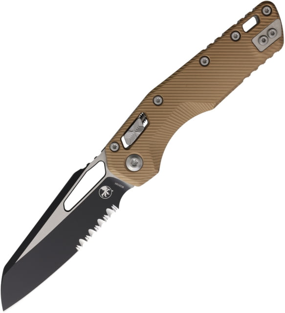 Microtech MSI Ram-Lok PS Fluted Brown MCT - Microtech Knives