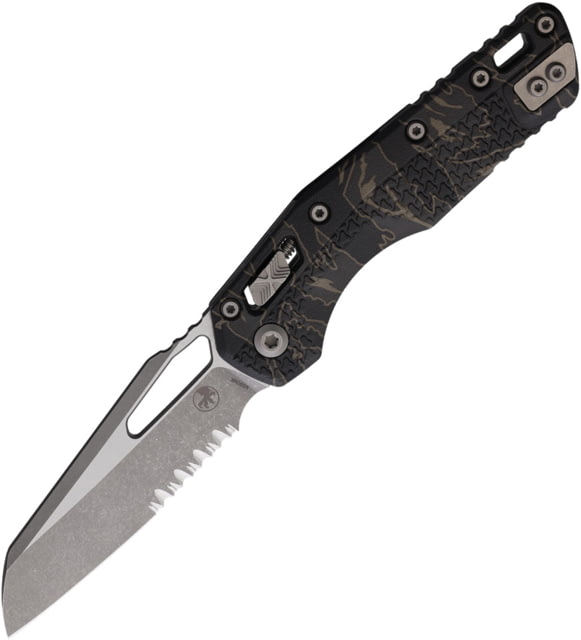 Microtech MSI Ram-Lok Tri Grip AP Tiger MCT210T11APPMTS - Microtech Knives