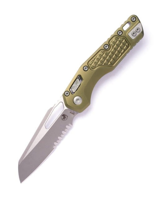 Microtech MSI S/E Frag Apocalyptic Standard 3.88in Folding Knife Manual Folder OD Green