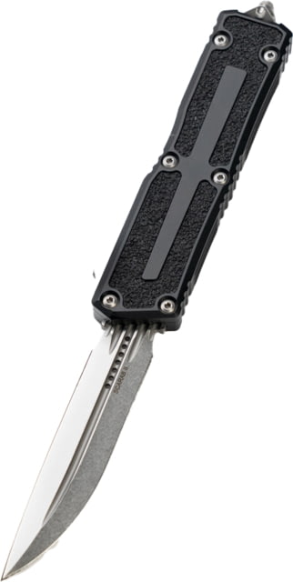 Microtech Scarab II Gen III D/E-S Standard 3.95in Folding Knife Stonewash - Microtech