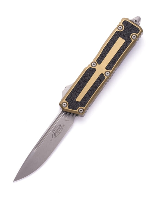 Microtech Scarab II S/E Gen III Apocalyptic Standard 3.95in Automatic Folding Knife Double-Action OTF Olive Drab - Microtech