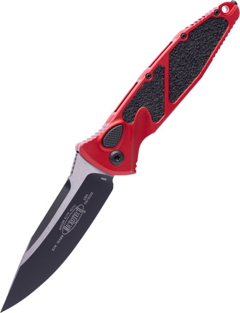 Microtech Socom Elite S/E Auto Black Standard 4.05in Folding Knife Red - Microtech