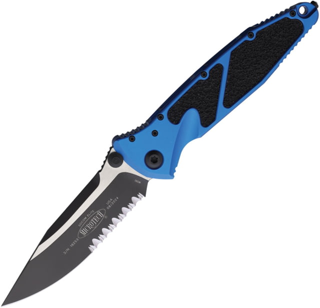 Microtech Socom Elite SE Linerlock Blue MCT - Microtech