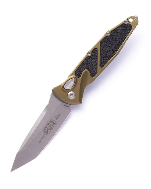 Microtech Socom Elite T/E-Auto Apocalyptic Standard 4.05in Automatic Folding Knife Automatic Folder OD Green - Microtech