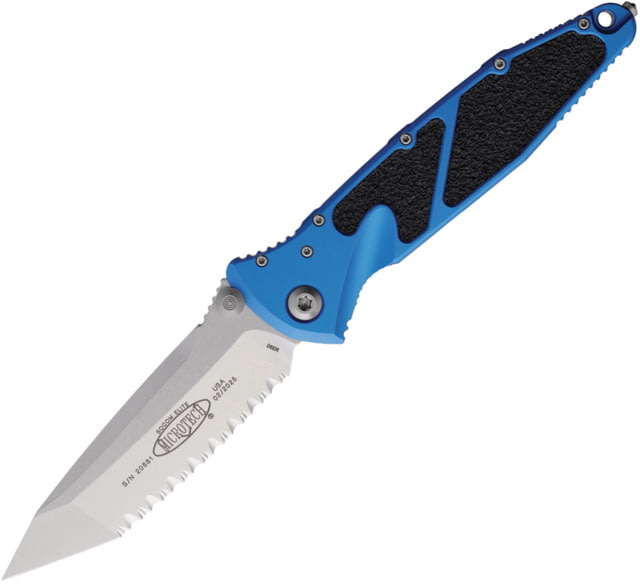 Microtech Socom Elite TE Linerlock Blue MCT - Microtech