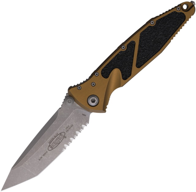 Microtech Socom Elite TE Linerlock Tan MCT - Microtech
